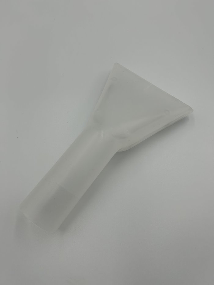 Átlátszó szívófej/rövid szárral